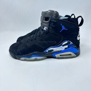 Nike Air Jordan MVP Black/Game 5.5Y Royal White Leather Back Suede (DZ557-041)